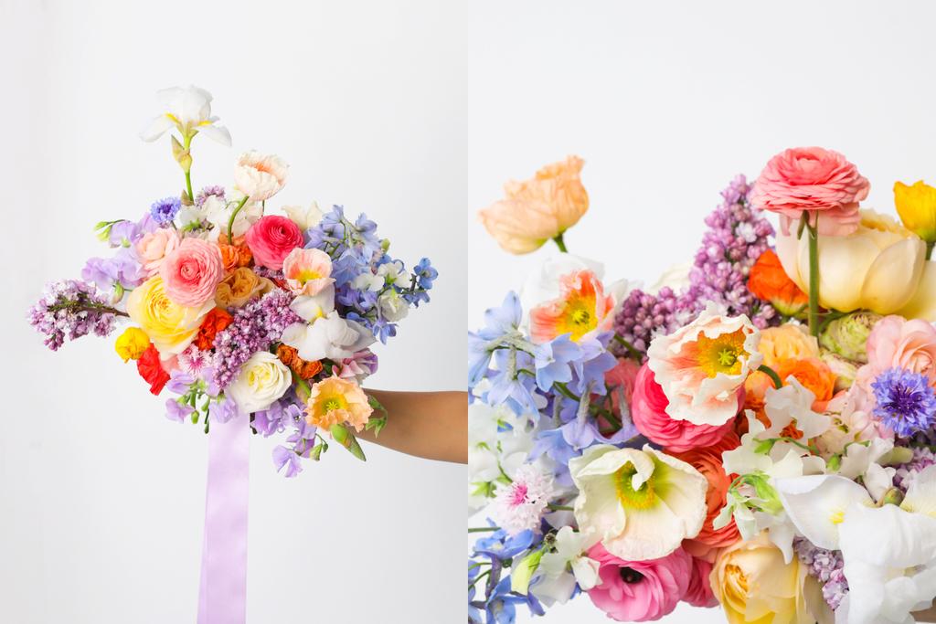 Vilma Wedding & Event Planner _ Vilma Rapšaitė _ nuotakos puokštė _ paselinės spalvos _ vestuvės Italijoje 2022 _ VOGUE _ vestuvių planuotoja _ organizatorė užsienyje